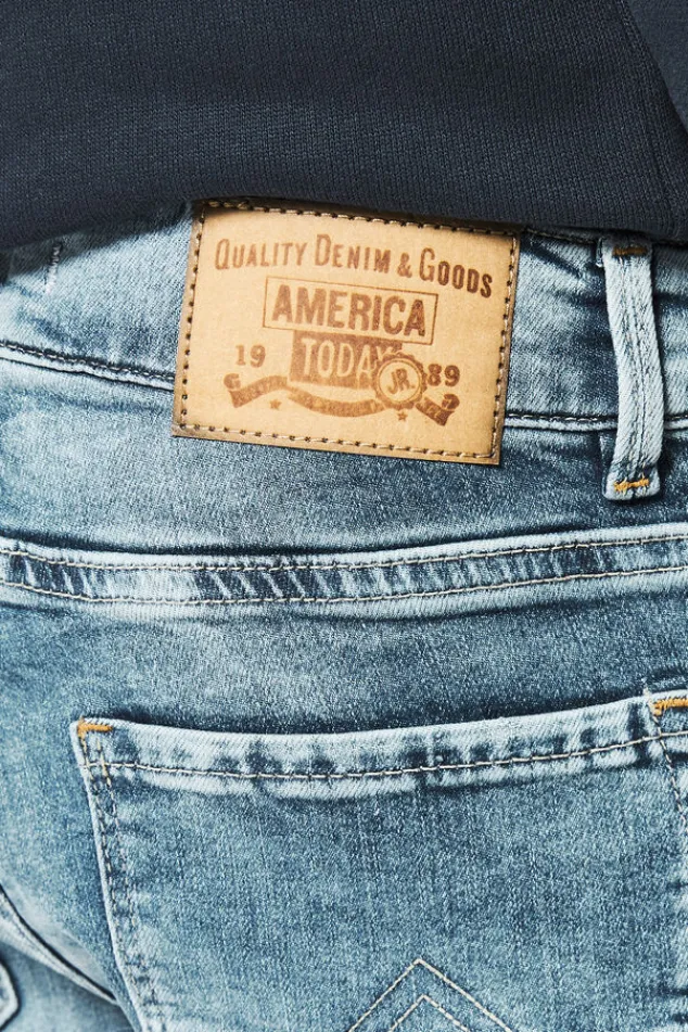 Jeans<America Today Jeans Keanu Jr Washedblue