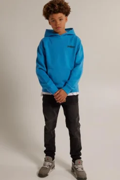 Jeans<America Today Jeans Kid Jr Blackdenim|Mediumblue