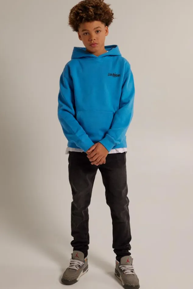 Jeans<America Today Jeans Kid Jr Blackdenim|Mediumblue
