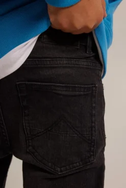 Jeans<America Today Jeans Kid Jr Blackdenim|Mediumblue