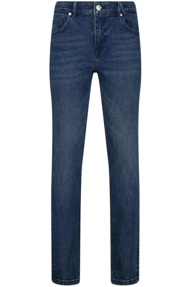 Jeans<America Today Jeans Kid Jr Blackdenim|Mediumblue