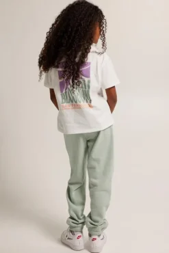 Broeken|Joggingbroeken<America Today Joggingbroek Caia jr Lightgreymelange|Softgreen