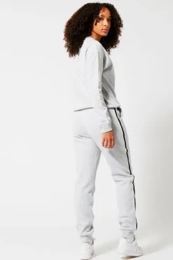 Joggingbroeken|Broeken<America Today Joggingbroek Carly Midgreymelange|Midnight|Darkgreen