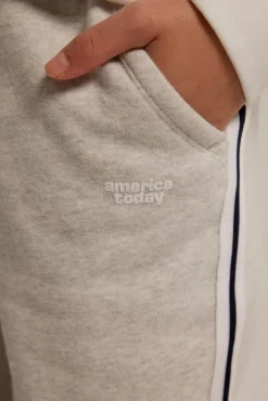 Broeken|Joggingbroeken<America Today Joggingbroek Carly JR Midnight|Midgreymelange|Babyblue