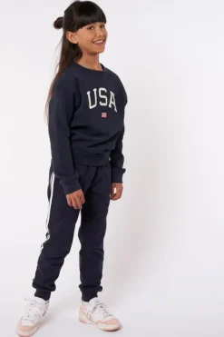 Broeken|Joggingbroeken<America Today Joggingbroek Carly JR Midnight|Midgreymelange|Babyblue