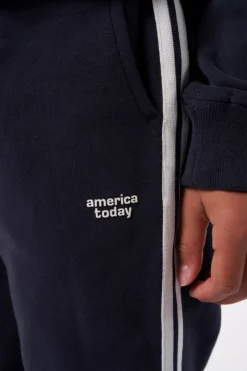 Broeken|Joggingbroeken<America Today Joggingbroek Carly JR Midnight|Midgreymelange|Babyblue