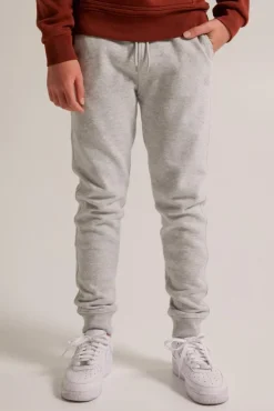 Broeken|Joggingbroeken<America Today Joggingbroek Chance JR Black|Darkblue|Lightgreymelange