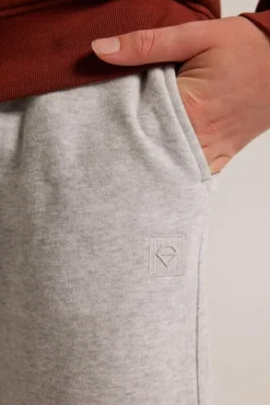 Broeken|Joggingbroeken<America Today Joggingbroek Chance JR Black|Darkblue|Lightgreymelange