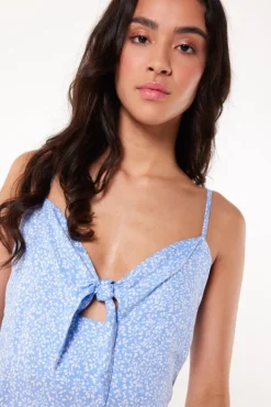 Jurken<America Today Jurk Davina Lightblue