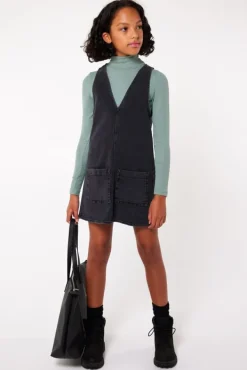 Jurken<America Today Jurk Dea JR Washedblack