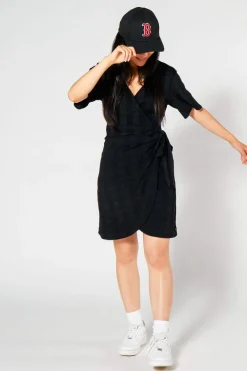 Jurken<America Today Jurk Dee White/brown|Black