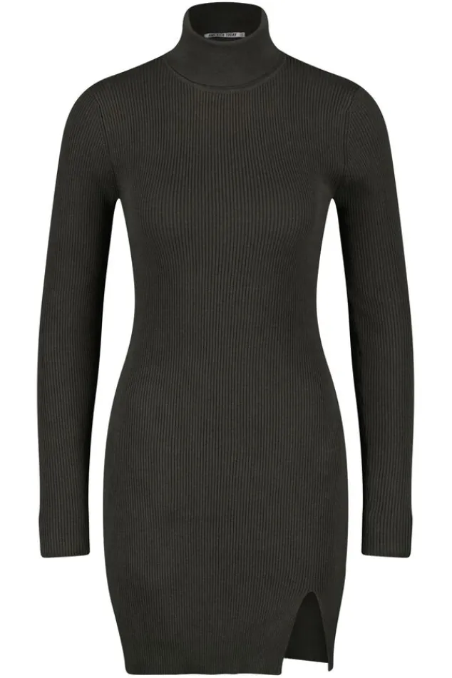 Jurken<America Today Jurk Dibby Grey/army