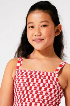 Jurken<America Today Jurk Dorry JR Red/pink