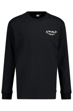 T-shirts & Polo's<America Today Longsleeve Lars Washedblack