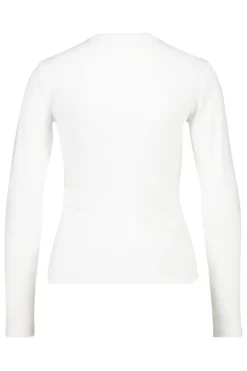 T-shirts & Tops<America Today Longsleeve Lesly Black|Mocca|Offwhite