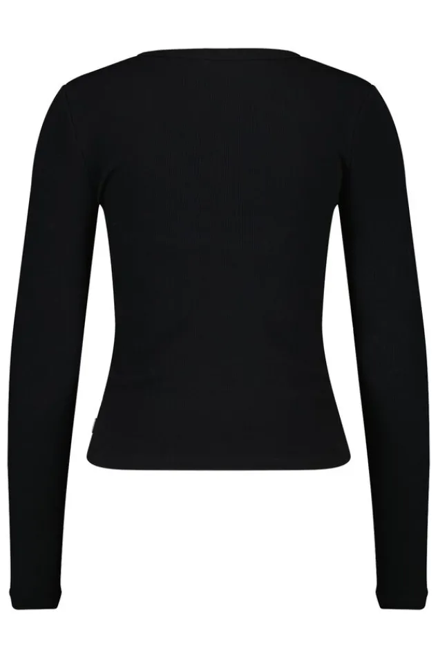 Pyjama|Ondergoed & Lounge<America Today Longsleeve Leticia Black