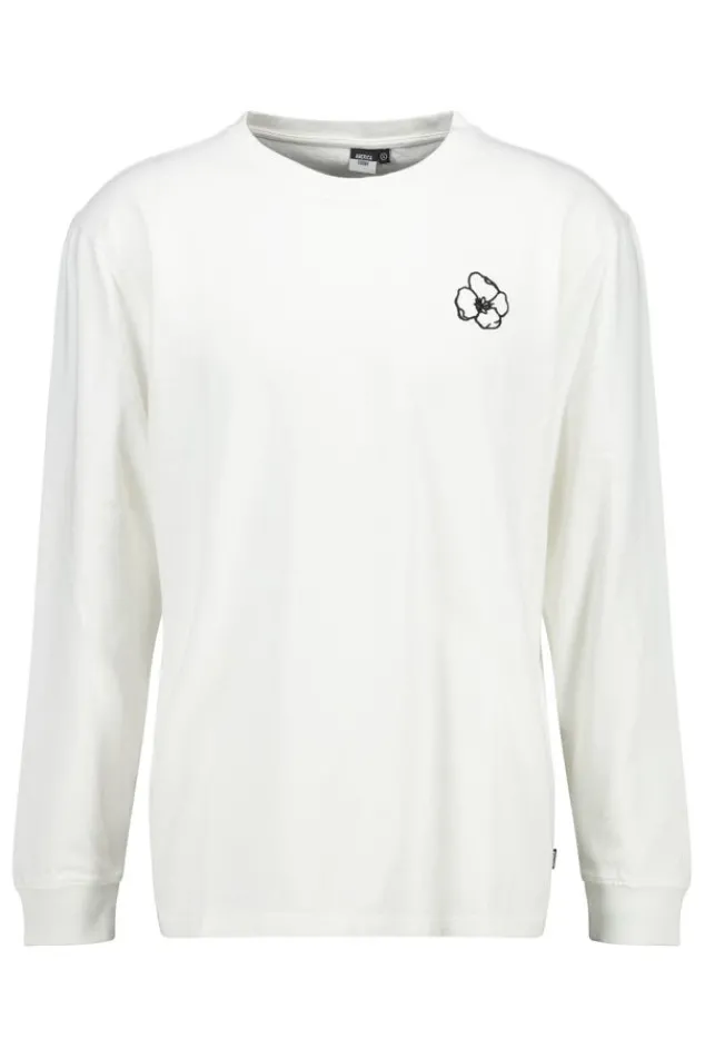 T-shirts & Polo's<America Today Longsleeve Lewis Offwhite