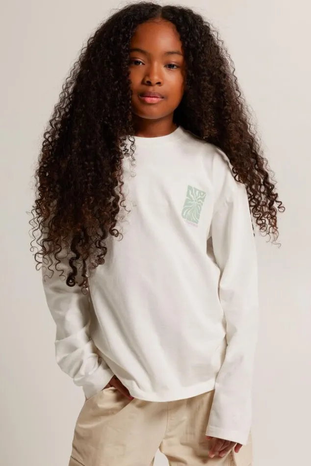 T-shirts &Tops<America Today Longsleeve Lora JR Offwhite