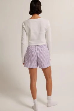 Pyjama|Ondergoed & Lounge<America Today Longsleeve Loraine Offwhite