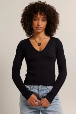 T-shirts & Tops<America Today Luca Black|Lime|Cypress|Softpink