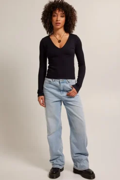 T-shirts & Tops<America Today Luca Black|Lime|Cypress|Softpink