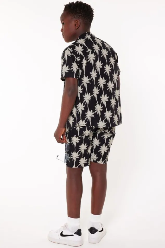 Overhemden<America Today Overhemd Ioha JR Washedblack|TrueBlue