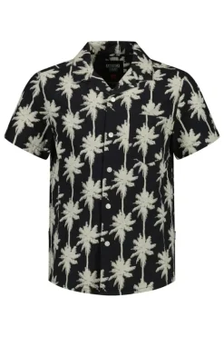 Overhemden<America Today Overhemd Ioha JR Washedblack|TrueBlue