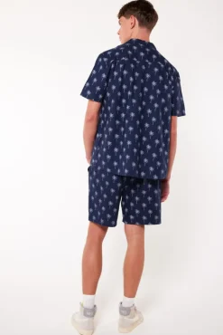 Overhemden|T-shirts & Polo's<America Today Overhemd Isley Grey|Deepblue|Beige