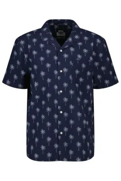 Overhemden|T-shirts & Polo's<America Today Overhemd Isley Grey|Deepblue|Beige