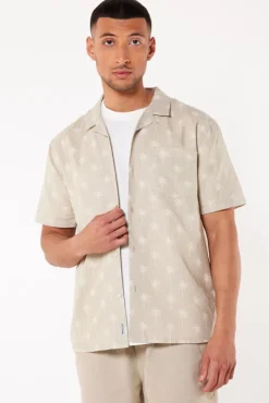 Overhemden|T-shirts & Polo's<America Today Overhemd Isley Grey|Deepblue|Beige