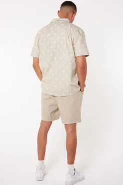 Overhemden|T-shirts & Polo's<America Today Overhemd Isley Grey|Deepblue|Beige