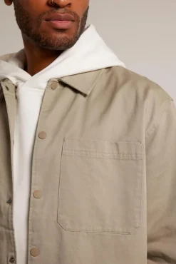 Overhemden<America Today Overshirt Heston Darkblue|Sand