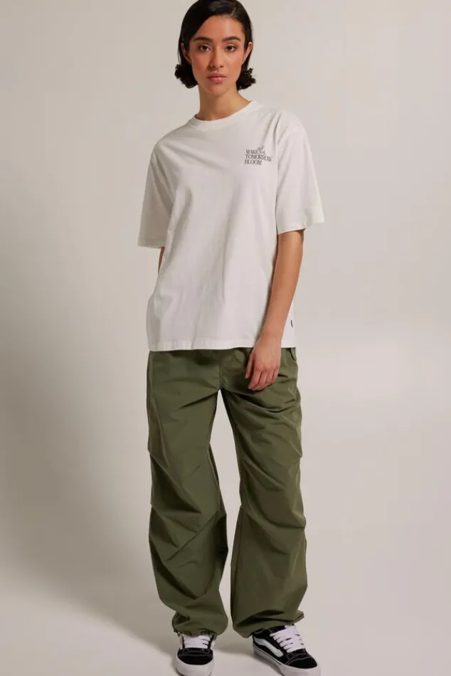Broeken<America Today Parachute pants Phara Army|Beige