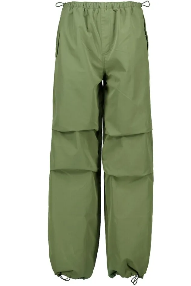 Broeken<America Today Parachute pants Phara Army|Beige