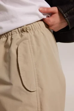 Broeken<America Today Parachute pants Phara Army|Beige