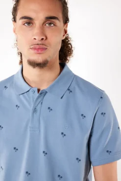 T-shirts & Polo's<America Today Polo Elton TrueBlue|Sage|Offwhite