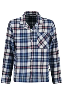 Ondergoed & Lounge<America Today Pyjama Labello JR Shirt Blue/white|Green/red|White/green