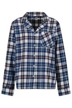 Pyjama|Ondergoed & Lounge<America Today Pyjama Labello Shirt Blue/white