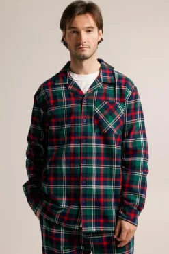 Ondergoed & Lounge|Pyjama<America Today Pyjama Nathan Shirt Multicolour