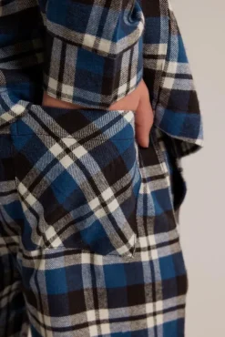 Ondergoed & Lounge<America Today Pyjamabroek Nathan JR Blue/navy