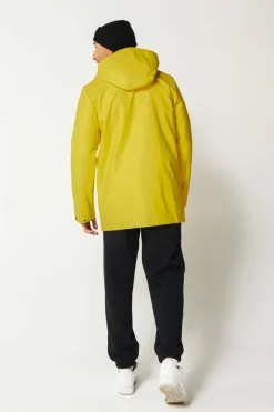 Jassen|Heren regenjassen<America Today Regenjas Jace Washedblack|Deepblue|Green