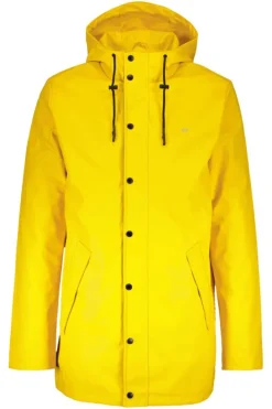 Jassen|Heren regenjassen<America Today Regenjas Jace Washedblack|Deepblue|Green