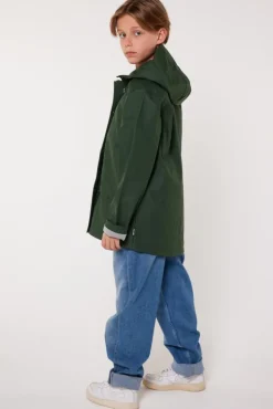 Jassen|Meisjes regenjassen<America Today Regenjas Janice JR kort Yellow|Black|Navy