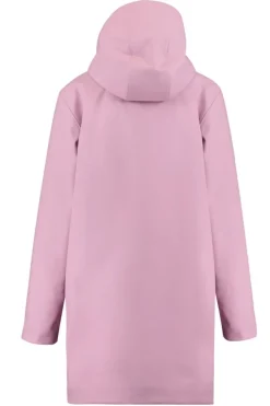 Jassen|Dames regenjassen<America Today Regenjas Janice Teddy Oldpink|Hardgreen|Burgundy