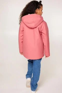 Jassen|Meisjes regenjassen<America Today Regenjas Janice Teddy JR Black|Navy|Sage