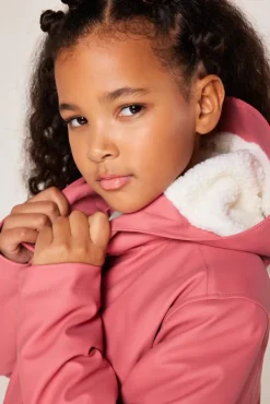 Jassen|Meisjes regenjassen<America Today Regenjas Janice Teddy JR Black|Navy|Sage