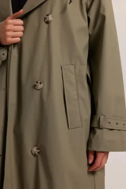 Jassen|Dames regenjassen<America Today Regenjas Joan Khaki|Sage