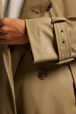 Jassen|Dames regenjassen<America Today Regenjas Joan Khaki|Sage