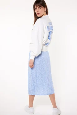 Rokken<America Today Rok Rachel Black/white|Lightblue|Softgreen