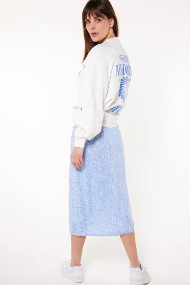 Rokken<America Today Rok Rachel Black/white|Lightblue|Softgreen